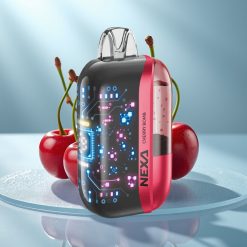 NEXA Ultra 50K 50000 Puffs 20ml 5% Kirsebær Bomp 3d Skærm Type-C