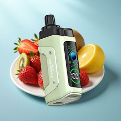 Razz Bar 45000 Puffs Disposable Vape Jordbær Kiwi 1.0 Ohm Mesh 650mAh Type-C