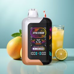 SMOK SPACEMAN SP40000 Nikotinfri Disposable 40000 puff 20ml Sur Mango Honningmelon 1000mAh Type-C