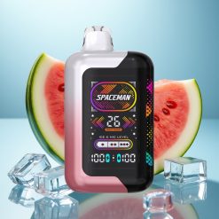 SMOK Spaceman SP40000 40000 Puffs Vandmelon Is Rechargeable Skærm Lys