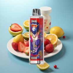 UWIN Crystal 10000 Puffs 18ml Elskov 66 RGB Type-C Opladning engros Danmark vape