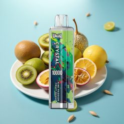 UWIN Crystal 10000 Puffs 18ml Kiwi Passionfrugt Guava Type-C RGB