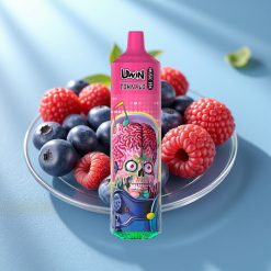 Uwin Tornado 35K Music 600mAh Type-C Blåbær Hindbær engros Danmark vape