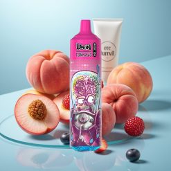 Uwin Tornado 35K Music 600mAh Type-C Peach Bær engros Danmark vape