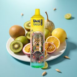 Uwin Tornado 35K Music Disposable Vape Kiwi Passionsfrugt Guava 600mAh Type-C