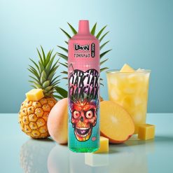 Uwin Tornado 35K Music Peachy Mango Pineapple 600mAh Type-C engros Danmark vape