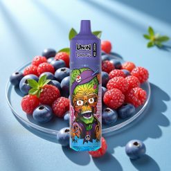 Uwin Tornado 35K Musik Disposable Vape Blåbær Kirsebær Tranebær 600mAh Type-C