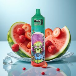 Uwin Tornado 35K Musik Disposable Vape Jordbær Vandmelon 600mAh Type-C