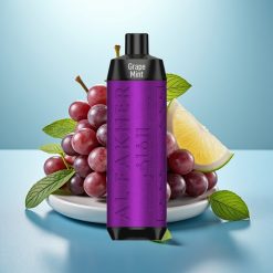 Al Fakher Crown Bar 8000 Crystal 18ml 5mg Druemynt engros Danmark vape