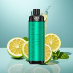 Al Fakher Crown Bar 8000 Crystal Citron Mynte 18ml 5mg 600mAh Type-C