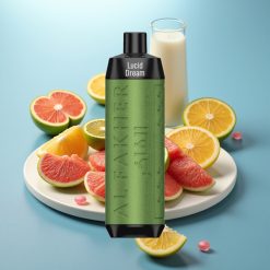 Al Fakher Crown Bar 8000 Crystal Disposable Vape Klar Drøm med 600mAh & USB-C