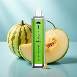 Hayati Pro Max 4000 Puffs Disposable Vape Mogu Mogu Melon 5% 1400mAh