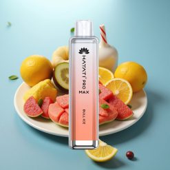 Hayati Pro Max 4000 Puffs Disposable Vape Tyndis med Bull Ice, 1400mAh, 5% Nicotin