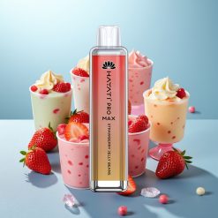 Hayati Pro Max 4000 Puffs Dual 1.1 Ohm Mesh Coil 1400mAh Jordbær Jelly Beans