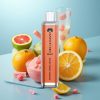 Hayati Pro Max 4000 Puffs Genanvendelig E-Cigaret Krystal Apparance Skøn Candy Appelsin