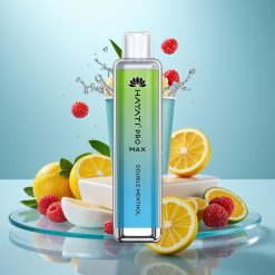 Hayati Pro Max 4000 Puffs Genanvendelig Vape Dual Menthol engros Danmark vape