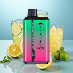 Hayati Pro Ultra 15000 Puffs 2×12ml 2% Frisk Mynte & Frisk Citron Lime Vandmelon