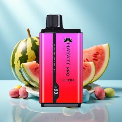Hayati Pro Ultra 15000 Puffs 2×12ml 2% Vandmelon Skittles engros Danmark vape