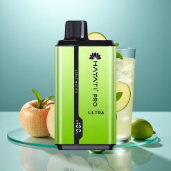 Hayati Pro Ultra 15000 Puffs 2×12ml Æble Mojito 2% engros Danmark vape